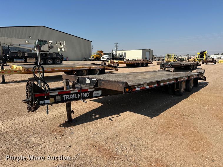 image for item GP9666 2006 Trail King Industries TK40LP equipment trailer