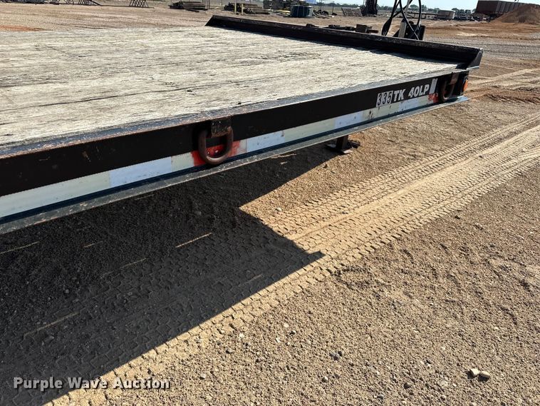 image for item GP9666 2006 Trail King Industries TK40LP equipment trailer