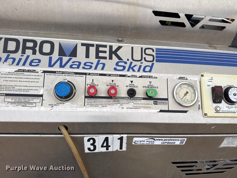 image for item GP9669 2007 Hydro-Tek SC35005D hot pressure washer