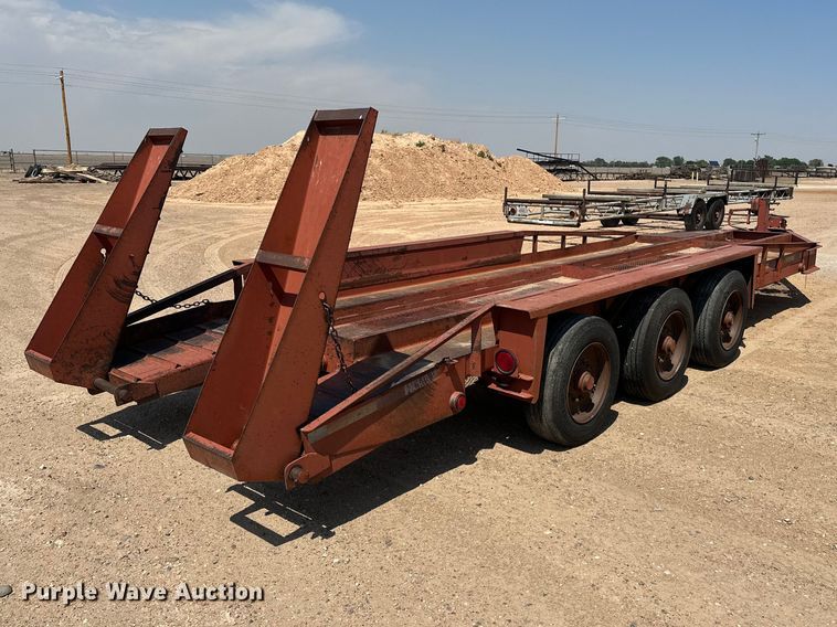 image for item GP9680 2000 Belshe equipment trailer