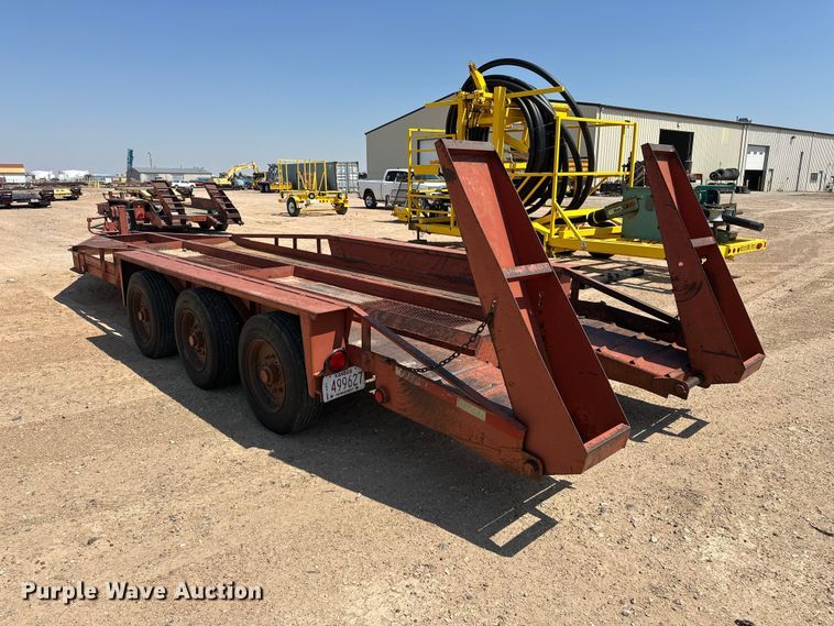 image for item GP9680 2000 Belshe equipment trailer