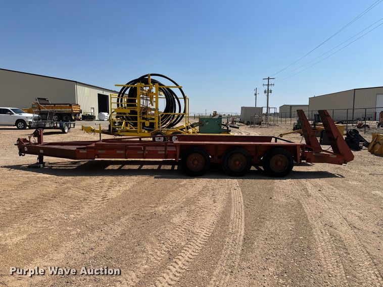 image for item GP9680 2000 Belshe equipment trailer