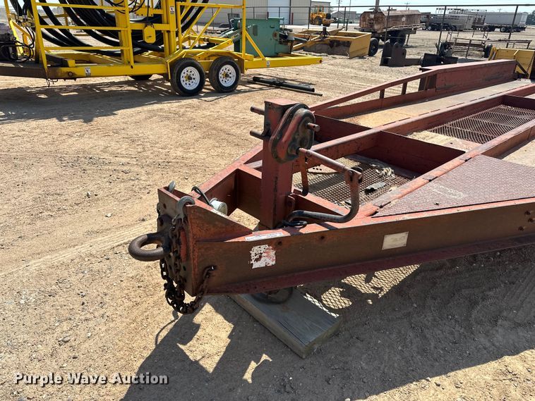 image for item GP9680 2000 Belshe equipment trailer