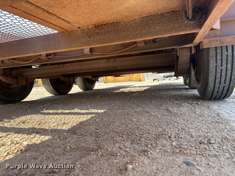image for item GP9680 2000 Belshe equipment trailer