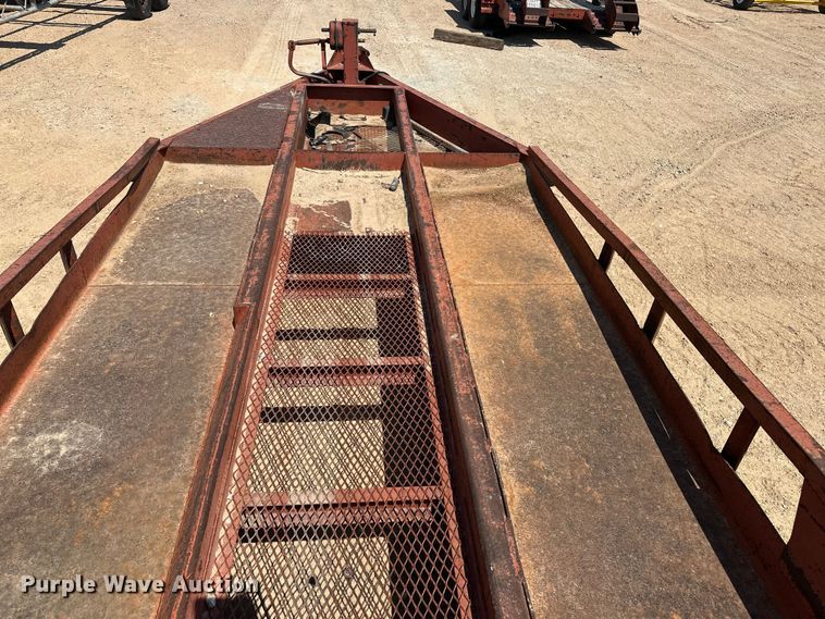 image for item GP9680 2000 Belshe equipment trailer
