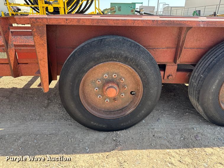 image for item GP9680 2000 Belshe equipment trailer