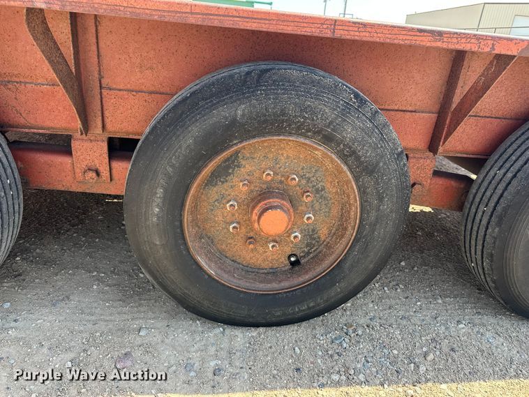 image for item GP9680 2000 Belshe equipment trailer