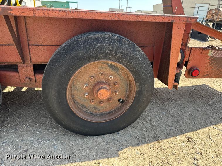 image for item GP9680 2000 Belshe equipment trailer