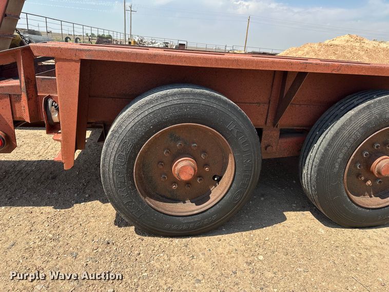 image for item GP9680 2000 Belshe equipment trailer