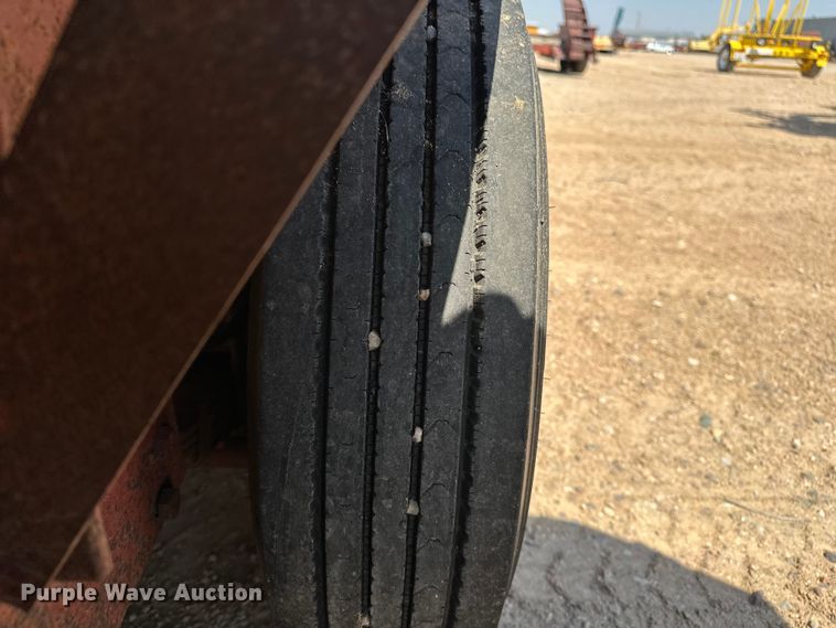 image for item GP9680 2000 Belshe equipment trailer