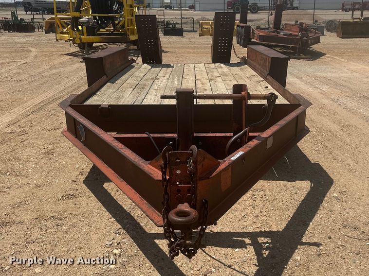 image for item GP9681 1994 Belshe equipment trailer