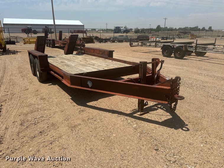 image for item GP9681 1994 Belshe equipment trailer
