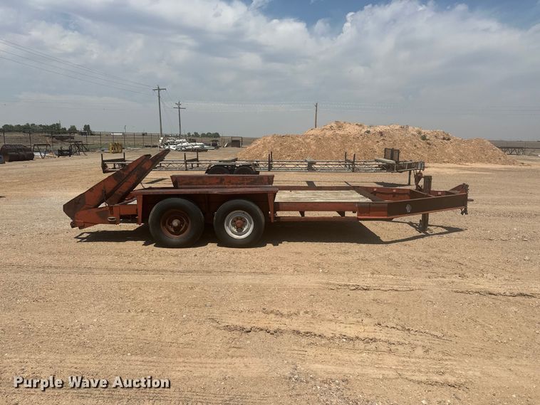 image for item GP9681 1994 Belshe equipment trailer