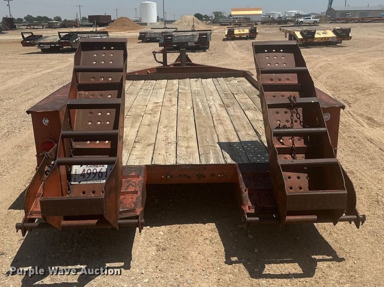 image for item GP9681 1994 Belshe equipment trailer