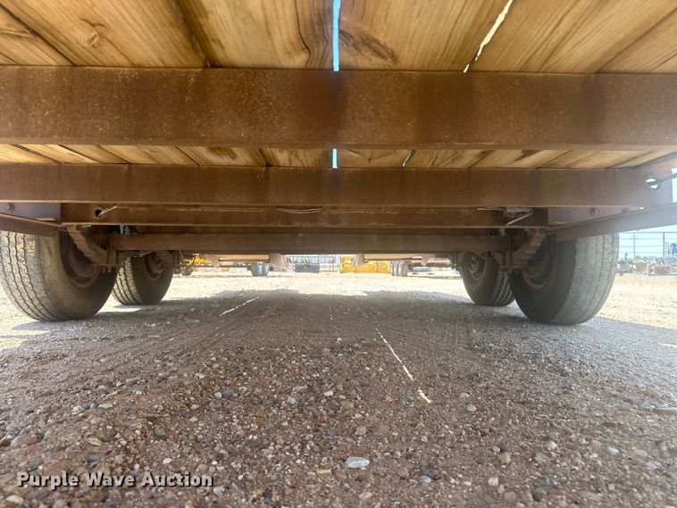 image for item GP9681 1994 Belshe equipment trailer