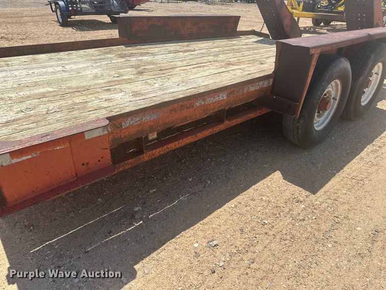 image for item GP9681 1994 Belshe equipment trailer