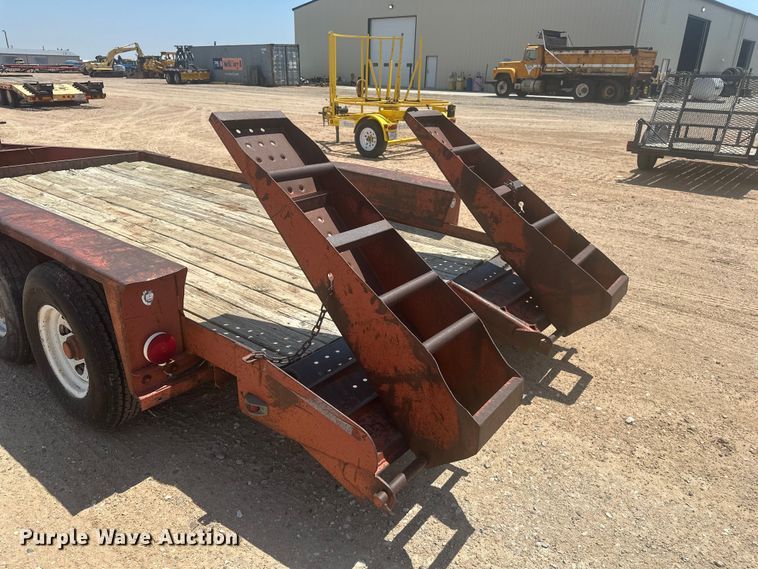 image for item GP9681 1994 Belshe equipment trailer