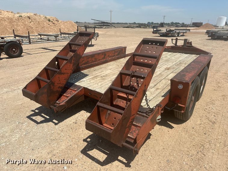 image for item GP9681 1994 Belshe equipment trailer