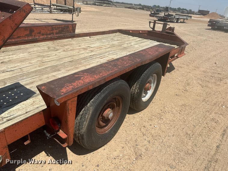 image for item GP9681 1994 Belshe equipment trailer
