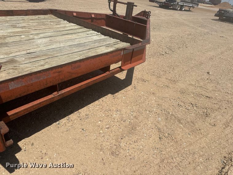 image for item GP9681 1994 Belshe equipment trailer