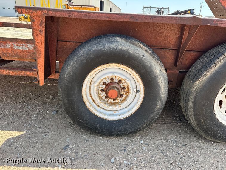 image for item GP9681 1994 Belshe equipment trailer