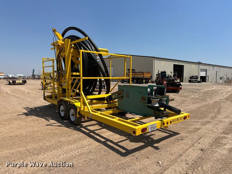 image for item GP9683 2001 Sweetwater Metal Products reel trailer