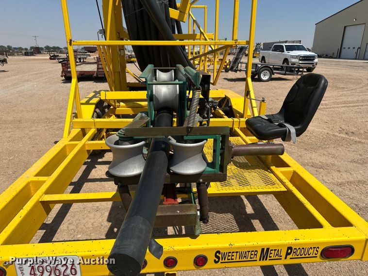 image for item GP9683 2001 Sweetwater Metal Products reel trailer