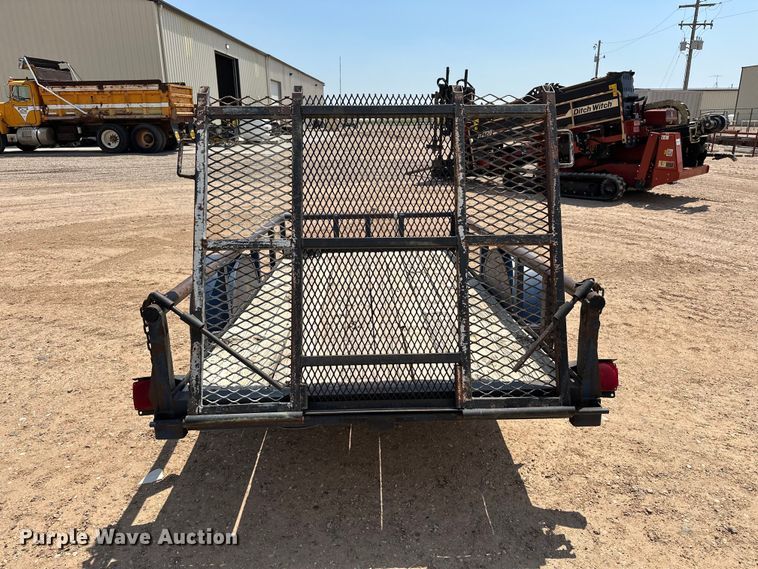 image for item GP9686 2000 Big Tex 30SA utility trailer