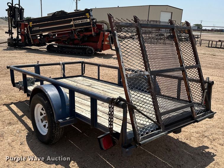 image for item GP9686 2000 Big Tex 30SA utility trailer