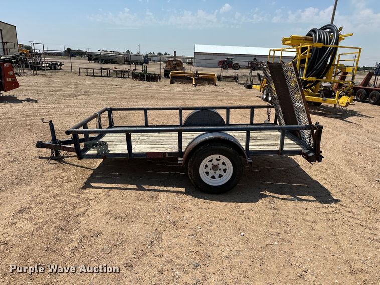 image for item GP9686 2000 Big Tex 30SA utility trailer