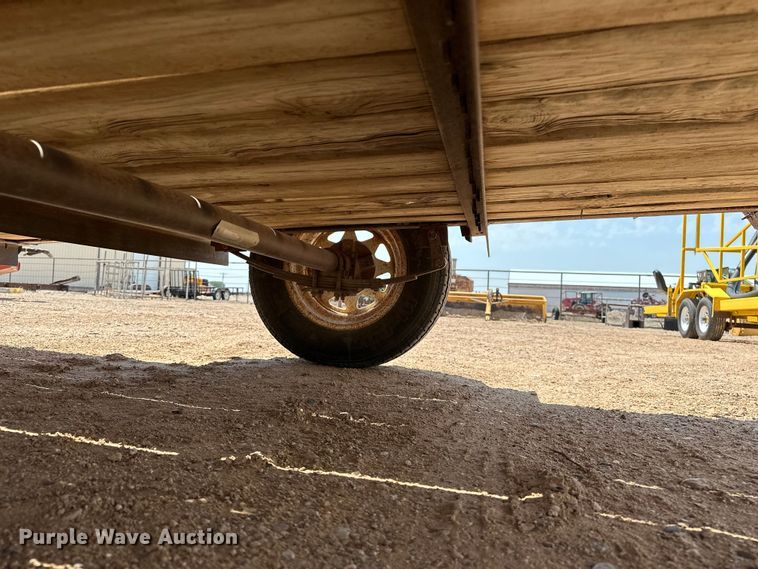 image for item GP9686 2000 Big Tex 30SA utility trailer