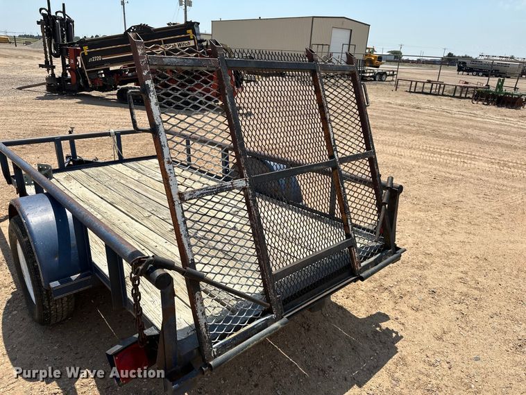 image for item GP9686 2000 Big Tex 30SA utility trailer