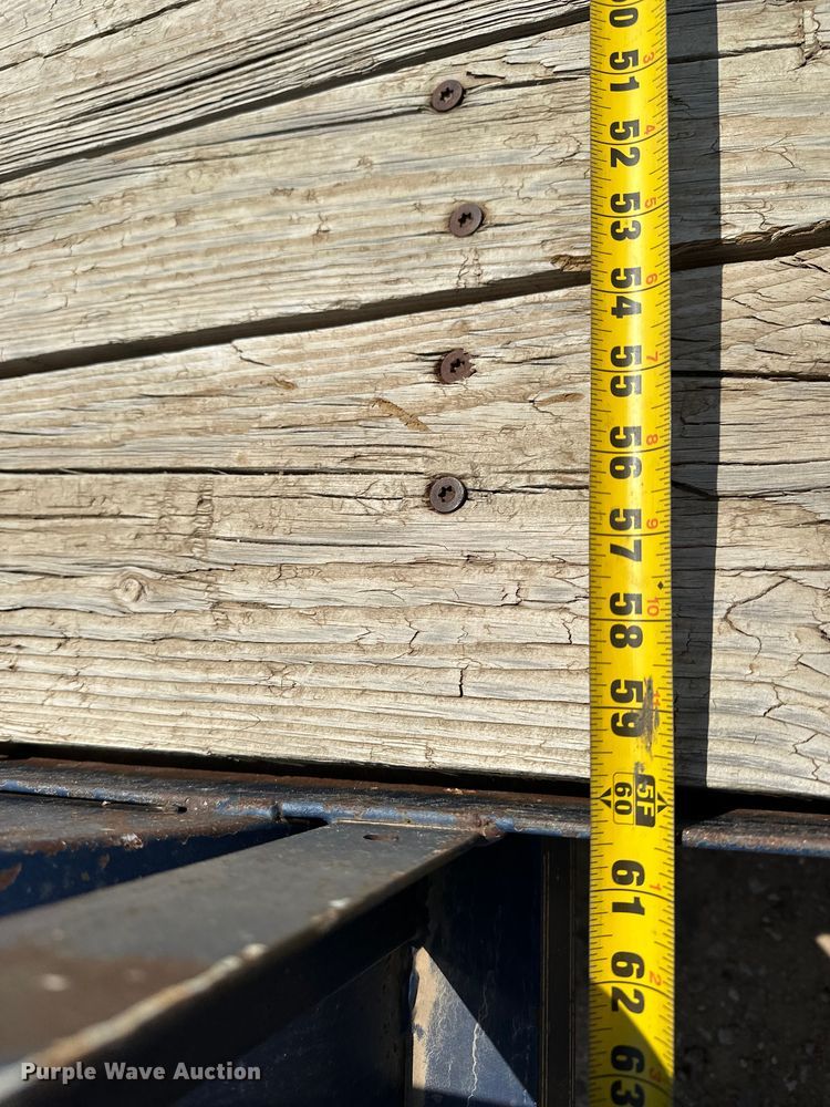 image for item GP9686 2000 Big Tex 30SA utility trailer