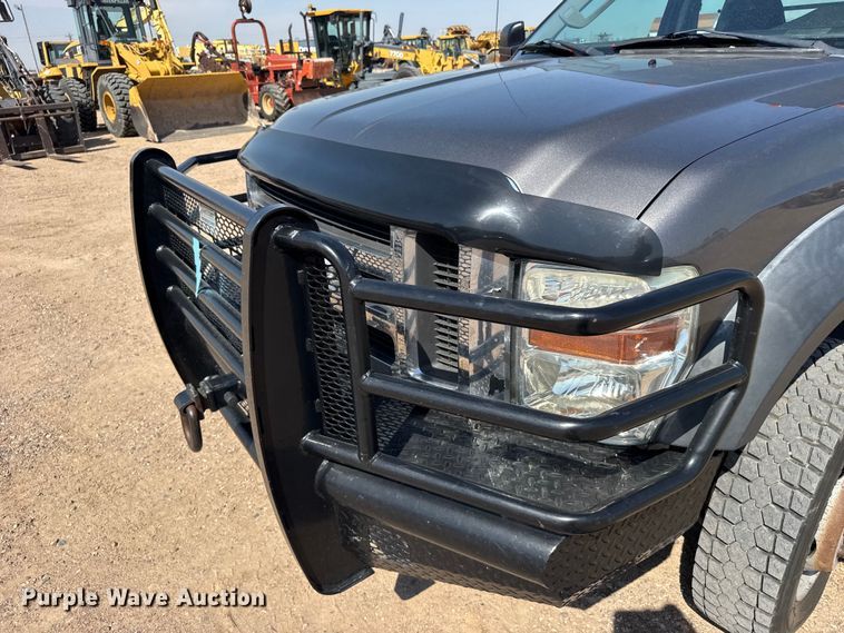 image for item GP9689 2008 Ford F550 Super Duty Ext. Cab flatbed truck