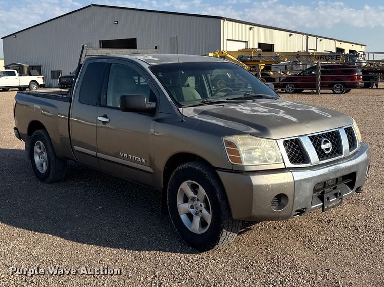 image for item GP9693 2007 Nissan Titan Ext. Cab pickup truck