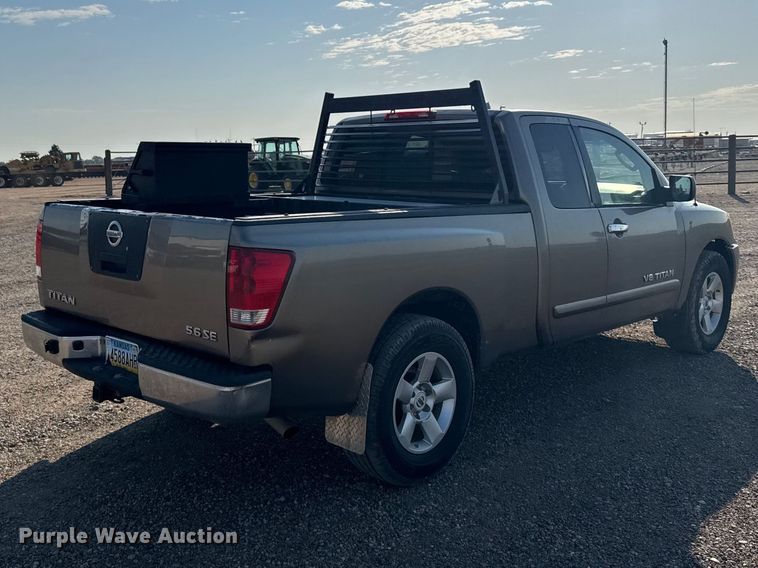 image for item GP9693 2007 Nissan Titan Ext. Cab pickup truck