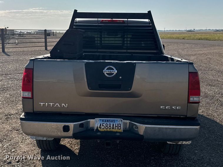 image for item GP9693 2007 Nissan Titan Ext. Cab pickup truck