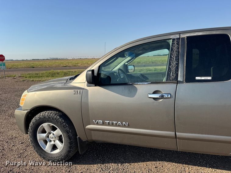 image for item GP9693 2007 Nissan Titan Ext. Cab pickup truck