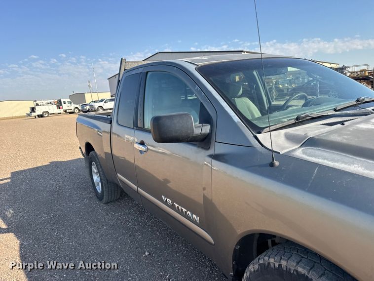 image for item GP9693 2007 Nissan Titan Ext. Cab pickup truck