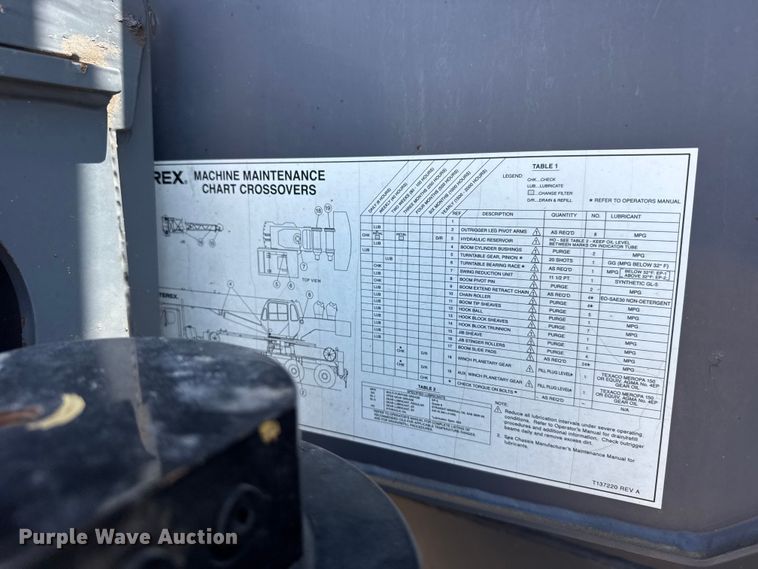 image for item GP9694 2016 Kenworth T800 crane truck