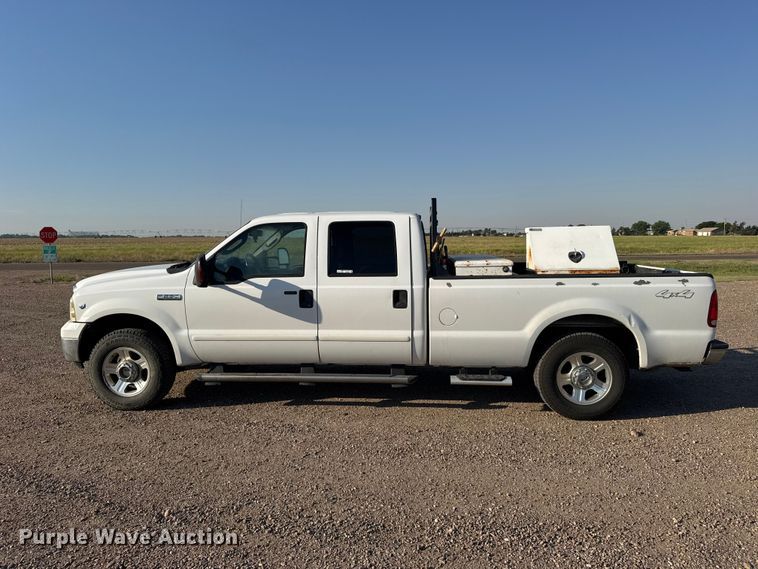 image for item GP9696 2006 Ford F250 Super Duty Crew Cab pickup truck