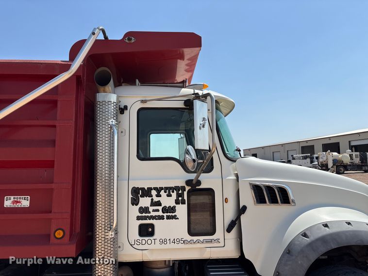 image for item GP9702 2013 Mack GU713 dump truck