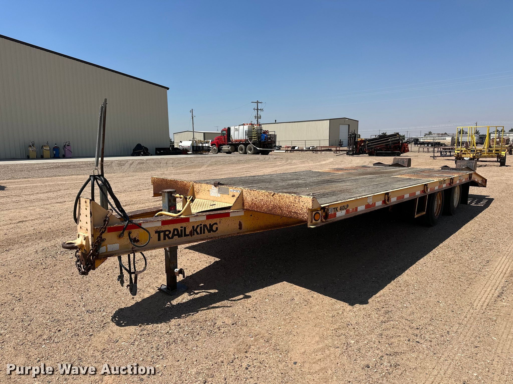2007 Trail King Industries TK 40LP equipment trailer in Ulysses