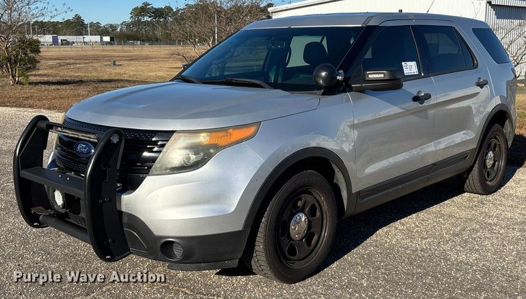 image for item DU0347 2015 Ford Explorer Police Interceptor SUV