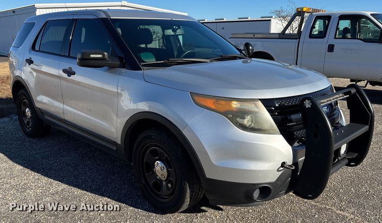 image for item DU0347 2015 Ford Explorer Police Interceptor SUV