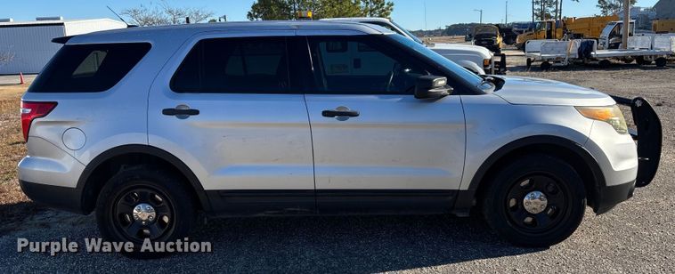 image for item DU0347 2015 Ford Explorer Police Interceptor SUV