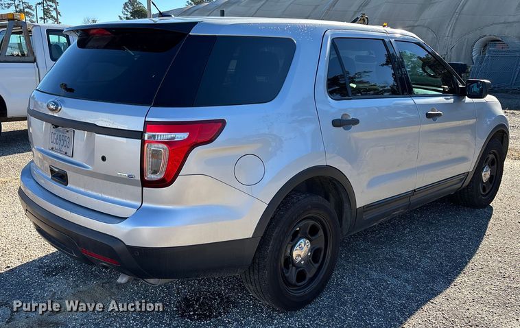 image for item DU0347 2015 Ford Explorer Police Interceptor SUV
