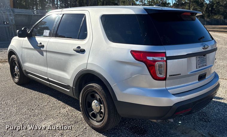 image for item DU0347 2015 Ford Explorer Police Interceptor SUV