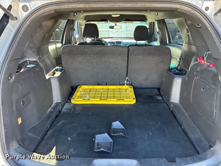 image for item DU0347 2015 Ford Explorer Police Interceptor SUV