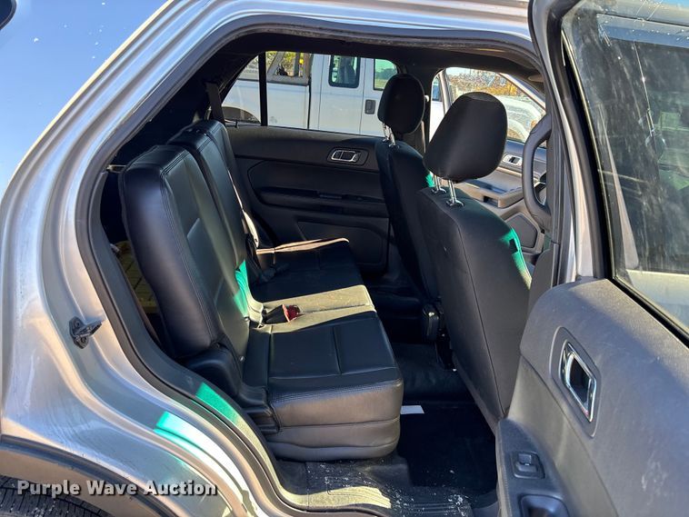 image for item DU0347 2015 Ford Explorer Police Interceptor SUV